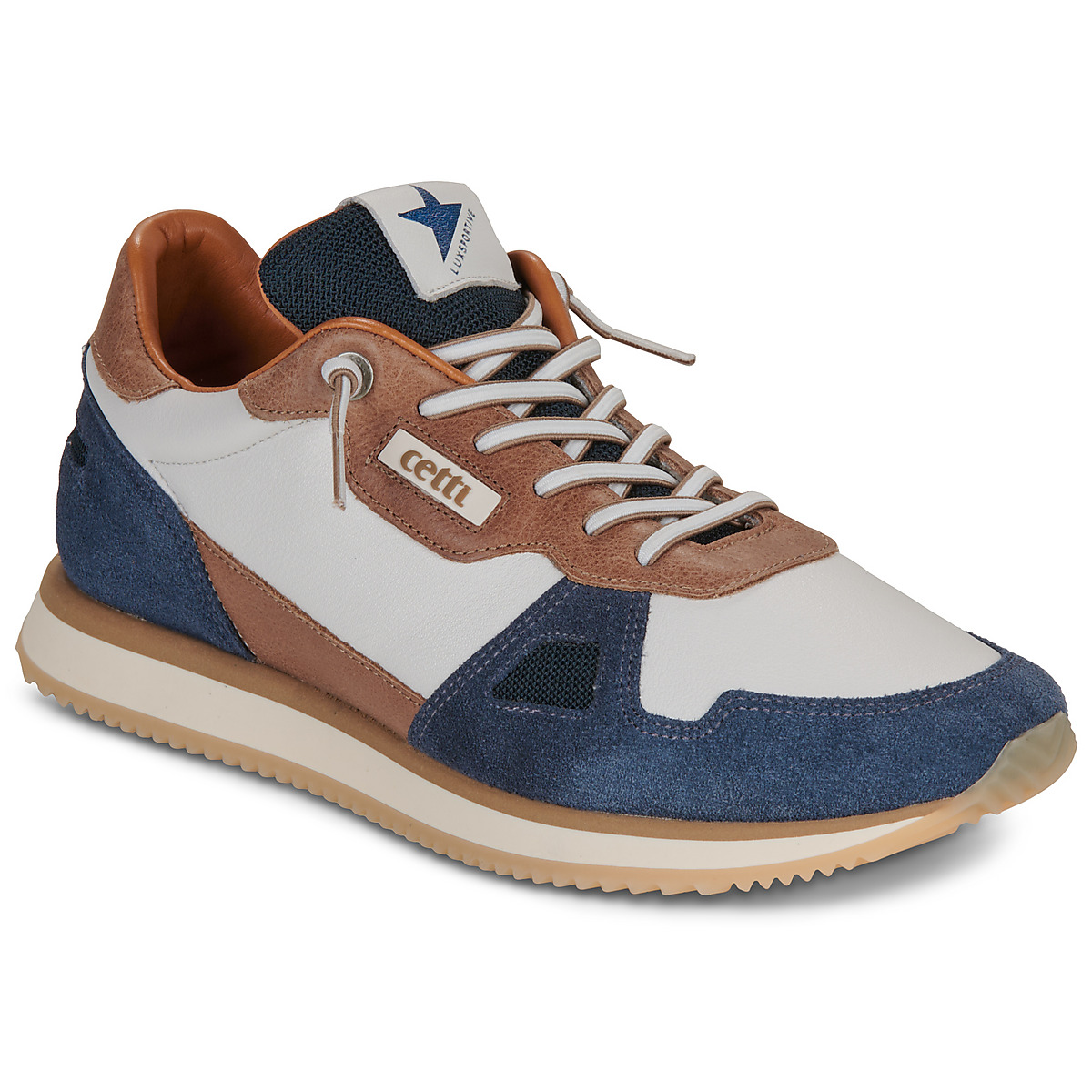 Cetti - C-1397-V26-ANTE-NATURE-JEANS - Marine / Ecru / Cognac