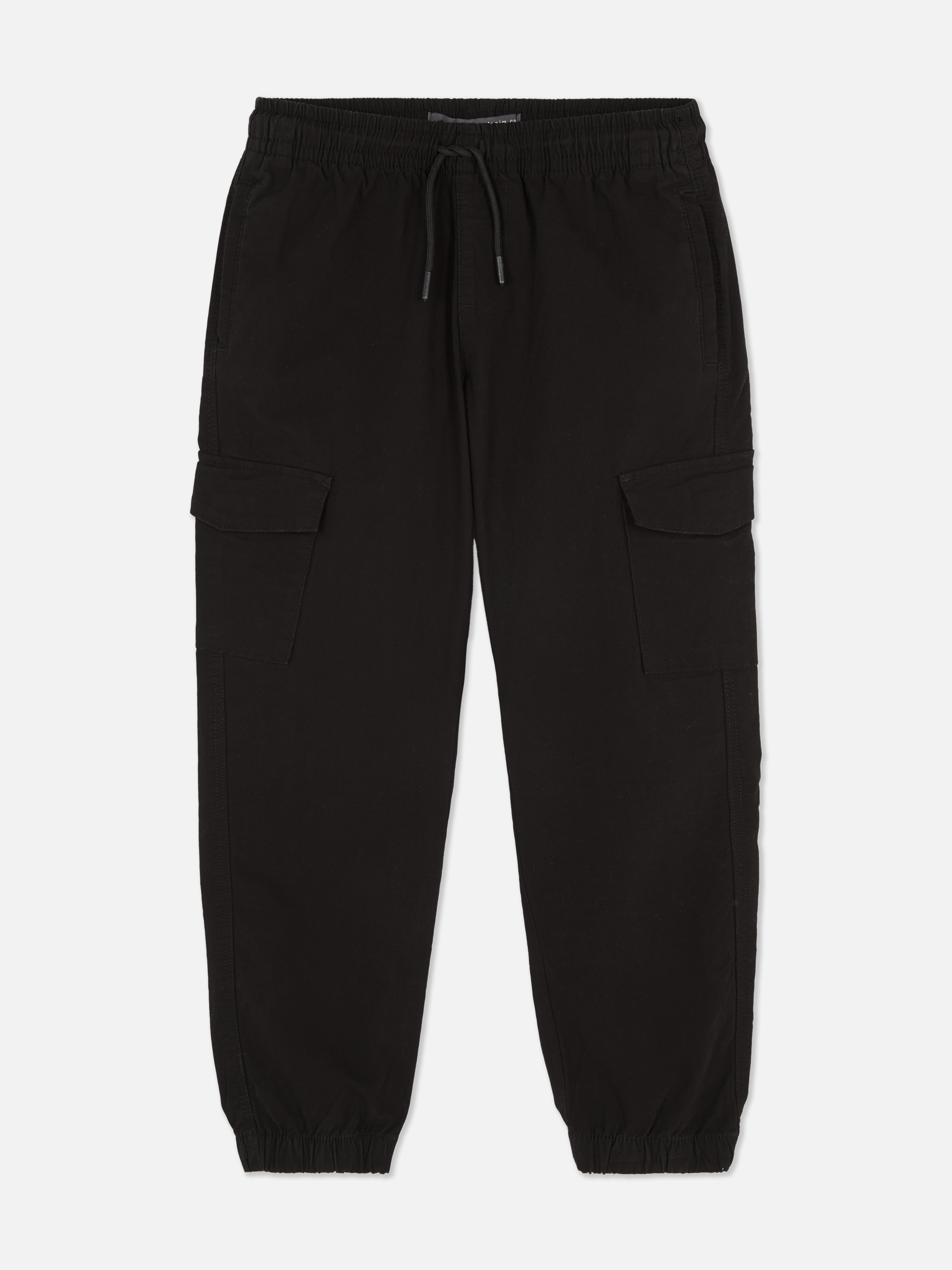 Drawstring Cargo Pants