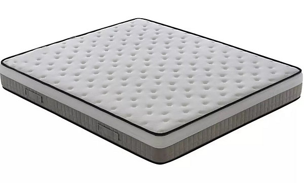 Matelas 140x190 Mousse - Epaisseur 22 cm - 9 zones de confort - Orthopédique - Mod Assisi