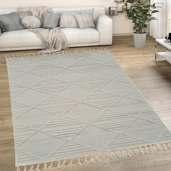 Dywan kremowy boucle Milano 038idealny dopokoju salonu180x260