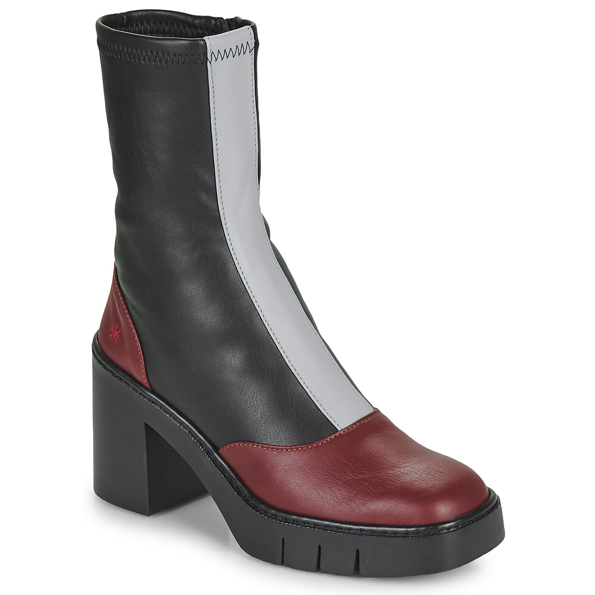 Art - BERNA - Black / Bordeaux / Grey