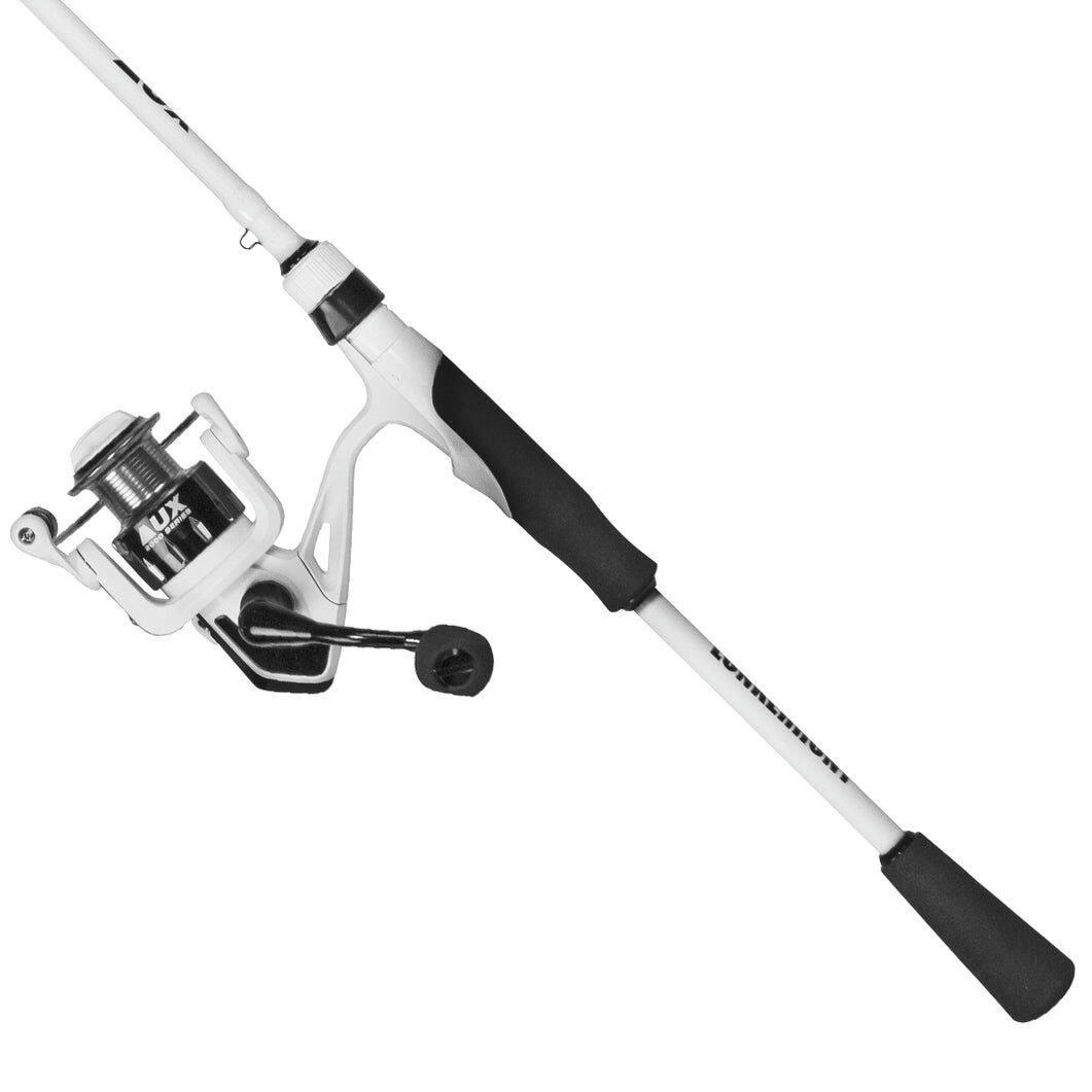 Lunkerhunt AUX Spinning Combo, 7-ft, Medium/Heavy, White