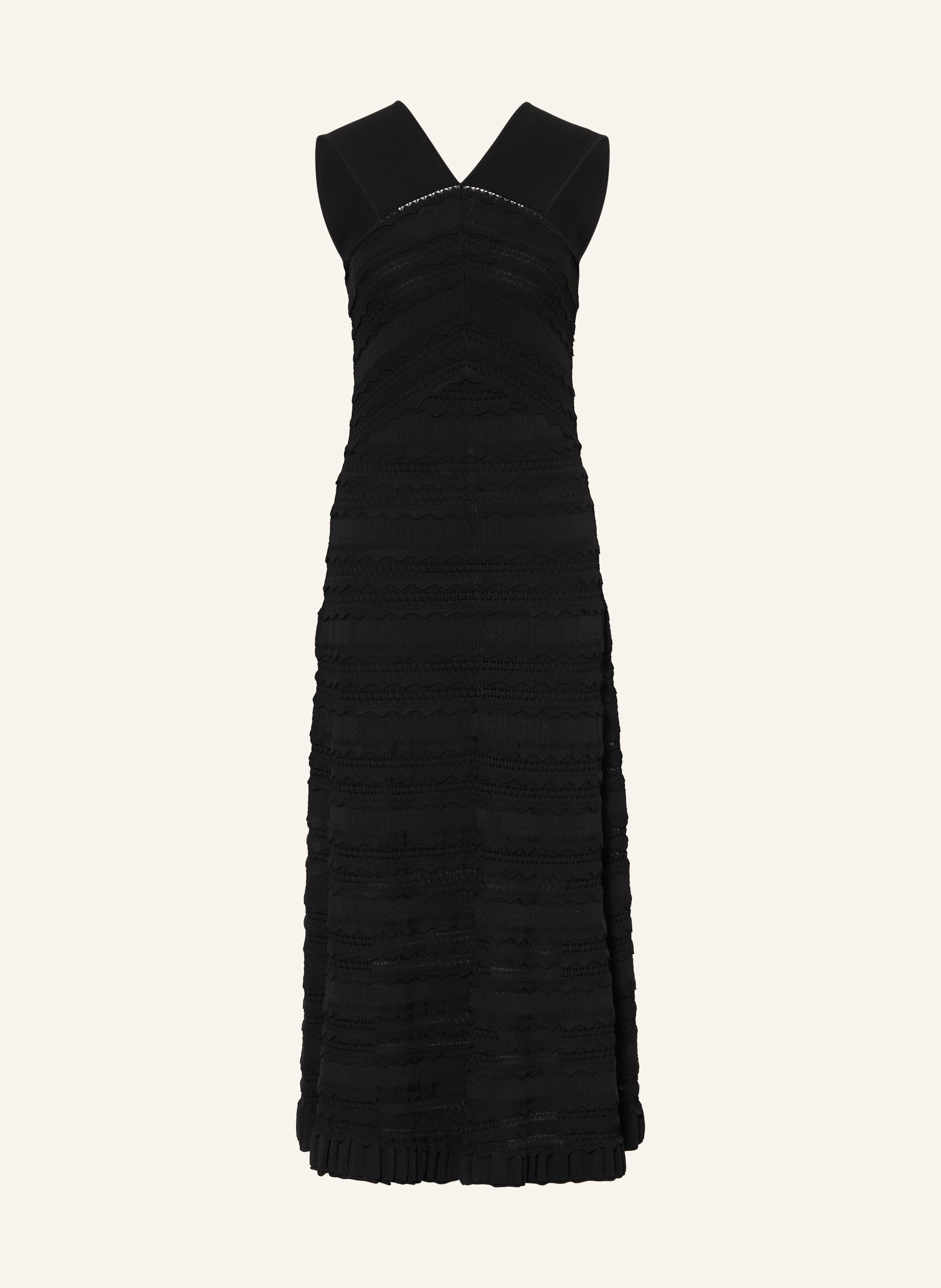 TED BAKER Strickkleid SOLEANE mit Rüschen