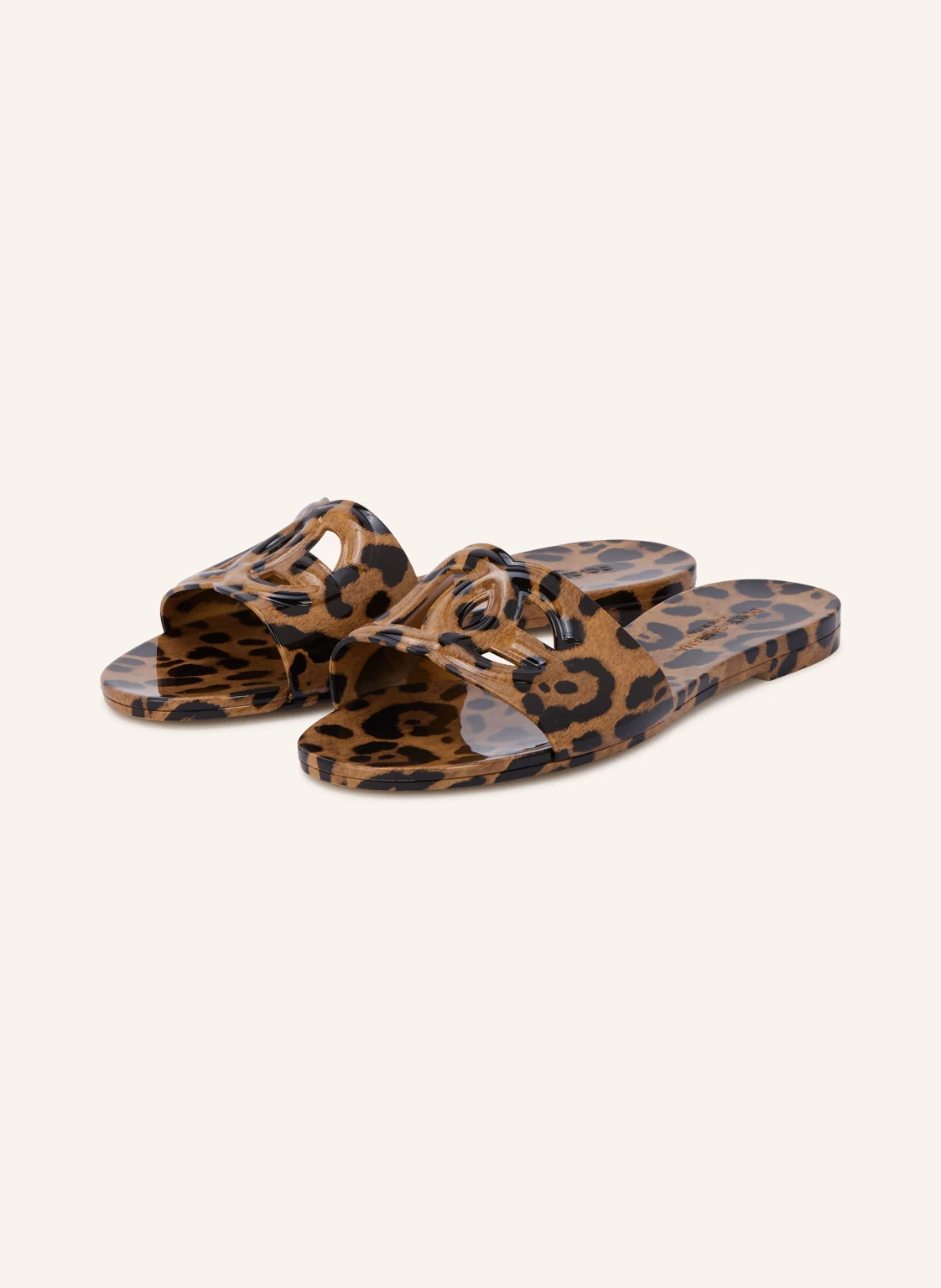DOLCE & GABBANA Pantoletten mit Cut-outs
