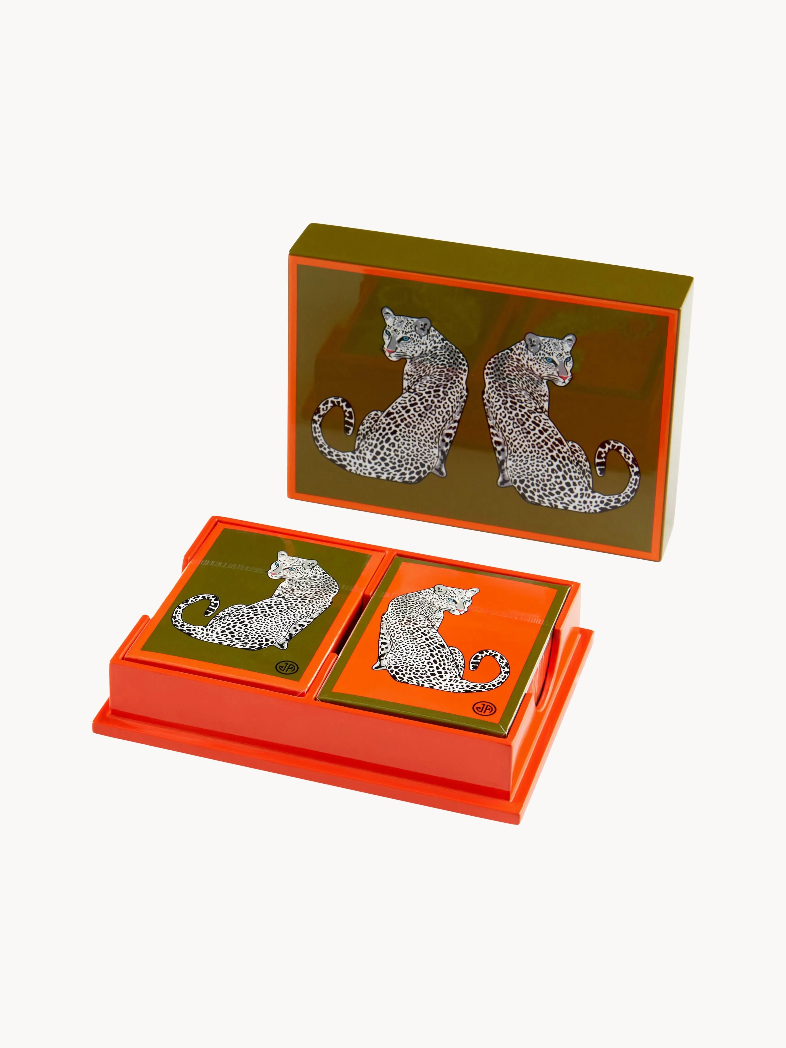 Spielkarten-Set Leopard