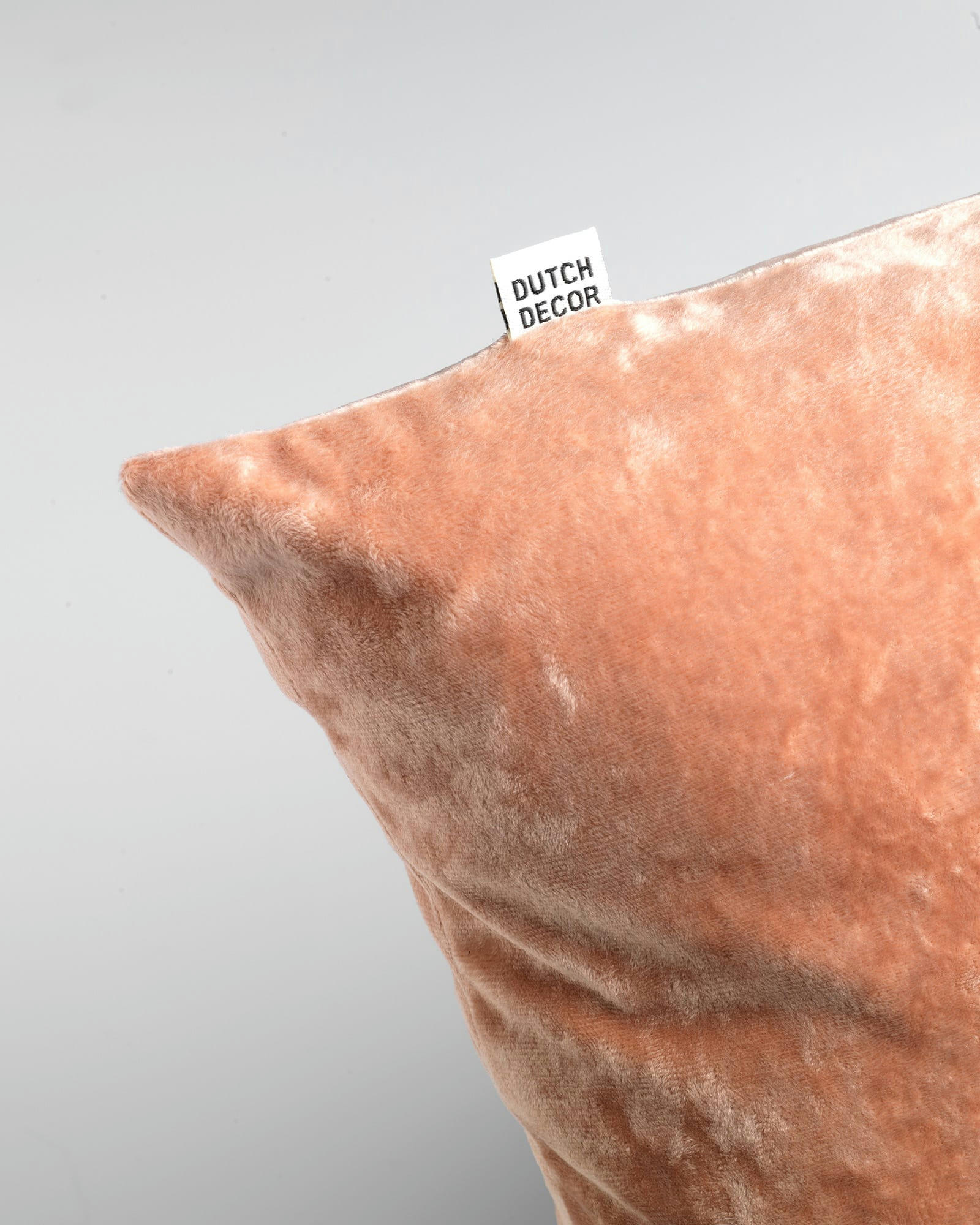 - Housse de coussin rose en velours-45x45 cm uni