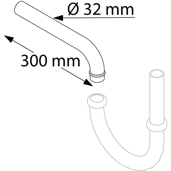 Ablauftechnik, für Waschtische, Metall