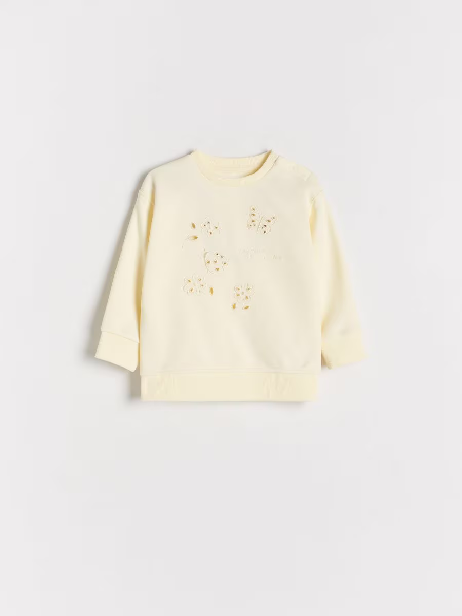 Sweatshirt With Appliqu&eacute;
