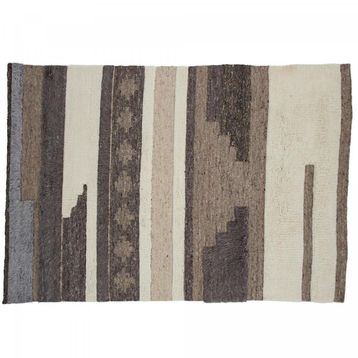 VINNIE - Tapis rectangulaire à motif ethnique 230x162cm