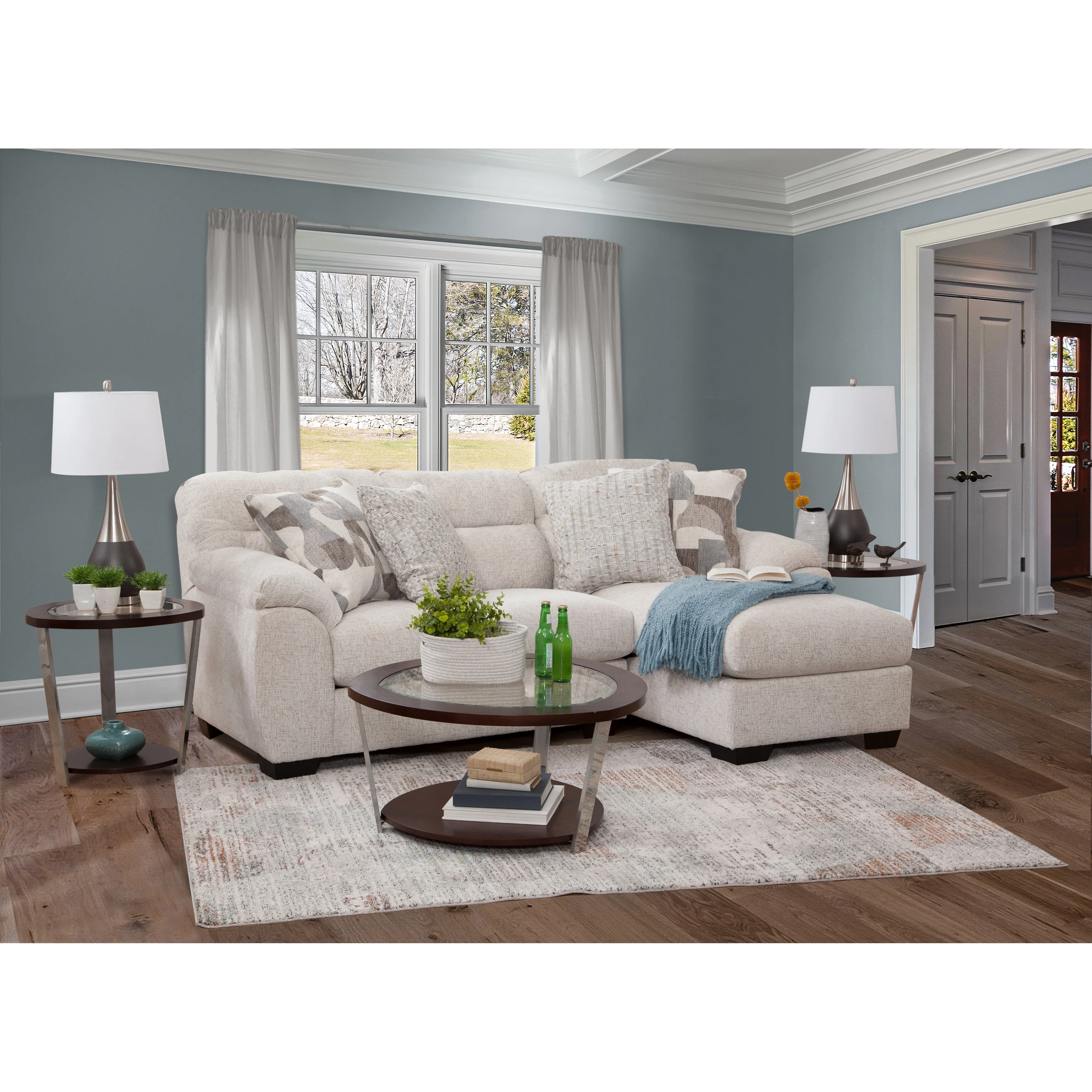 Jamison Estates Pebble Grove Two-Piece Sectional
