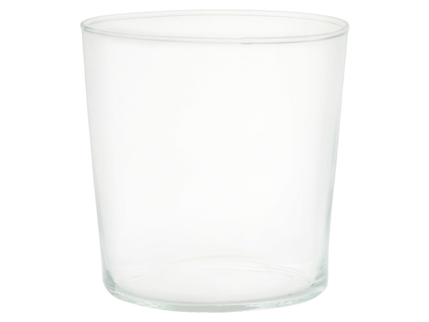 Wazon szklany Stożek 12 cm transparentny