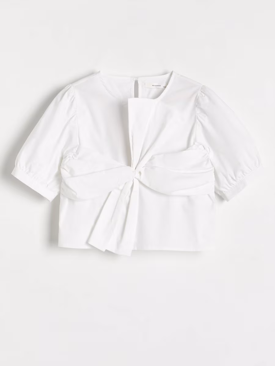 Shirt With Tie Detail