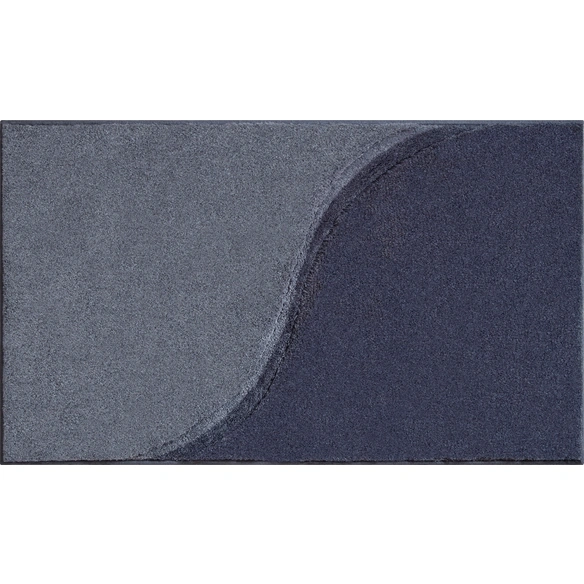 Badematte »Manta«, BxL: 60 x 100 cm, grau, aus 100% Polyacryl