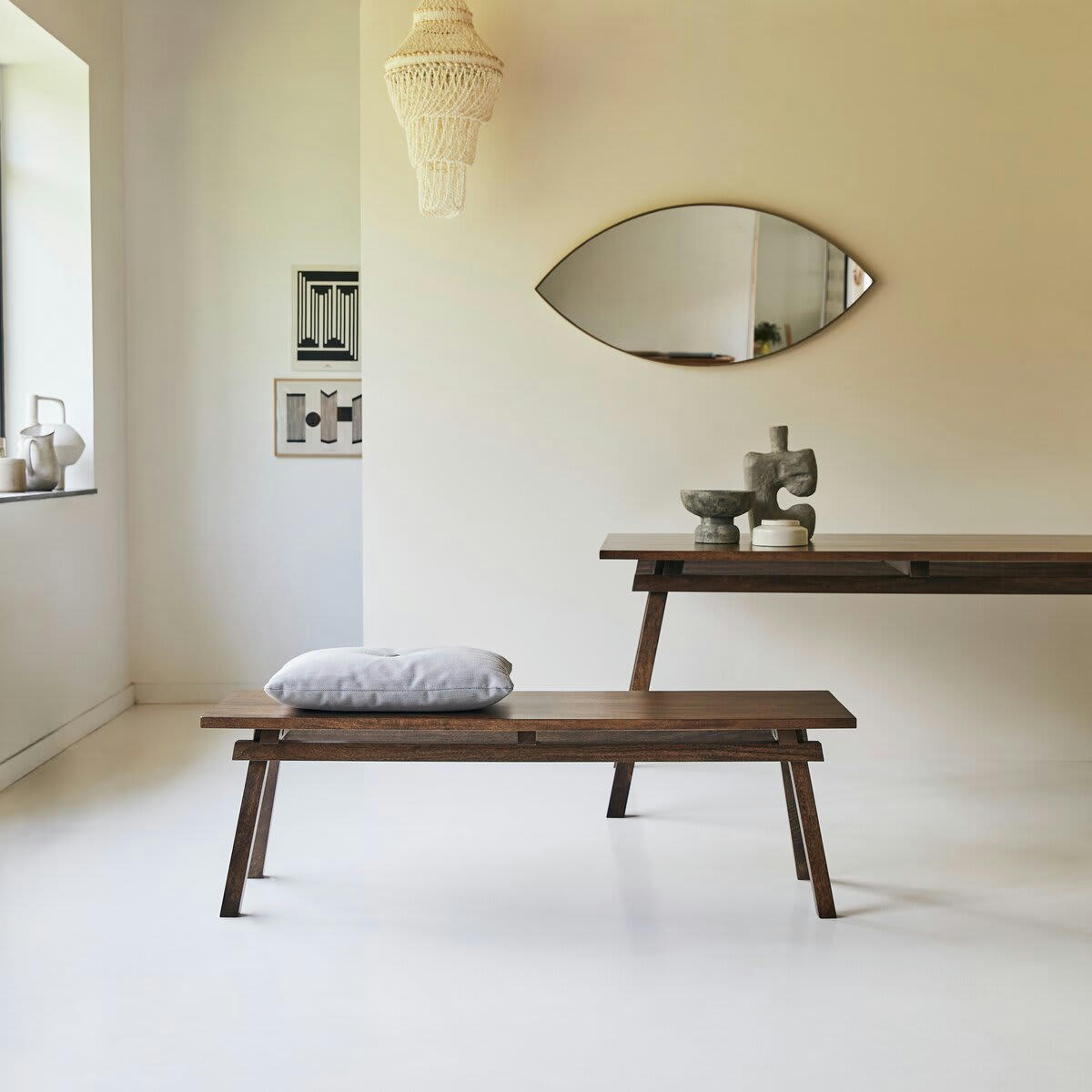 ARKO - Banc en manguier massif