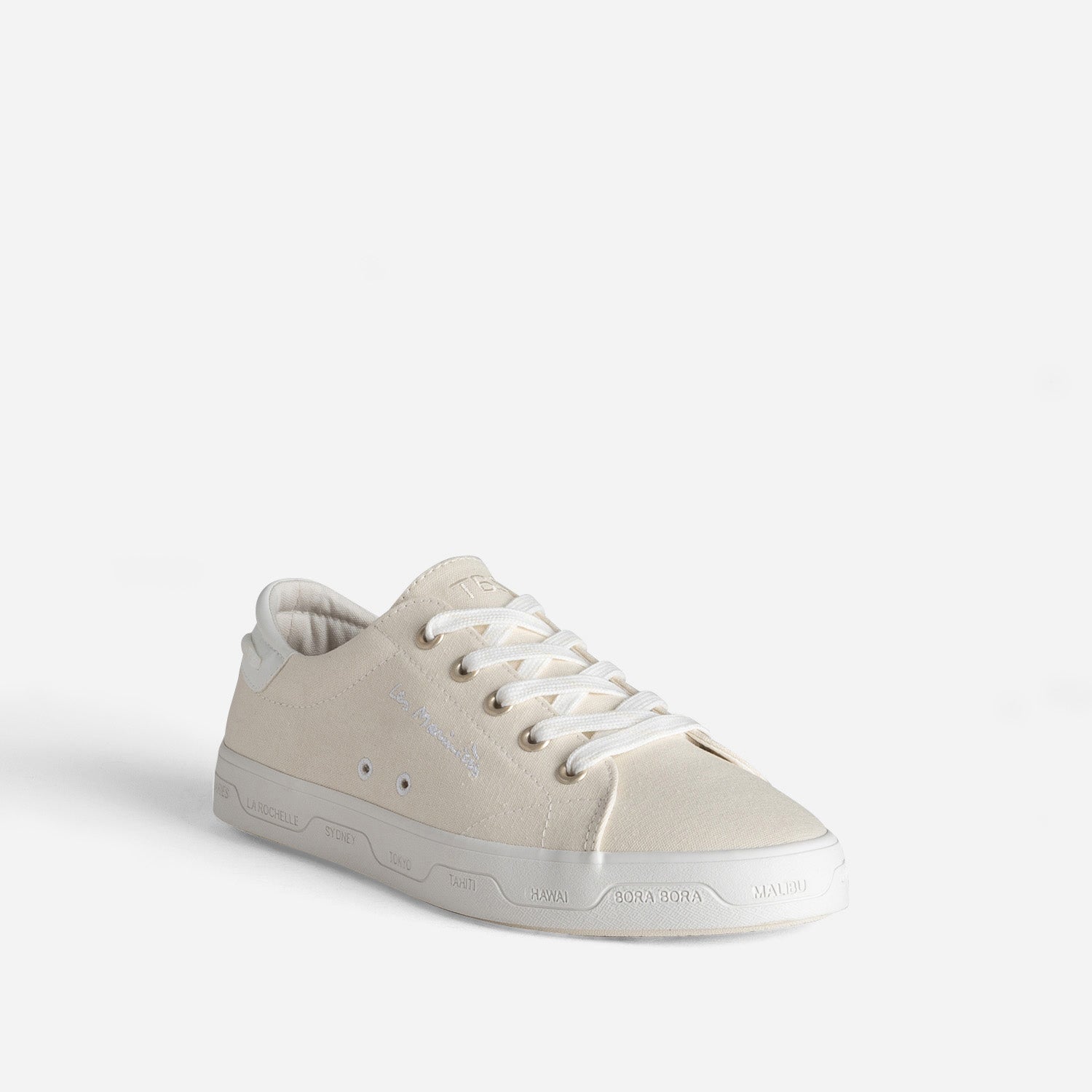 Tennis TBS beige clair toile