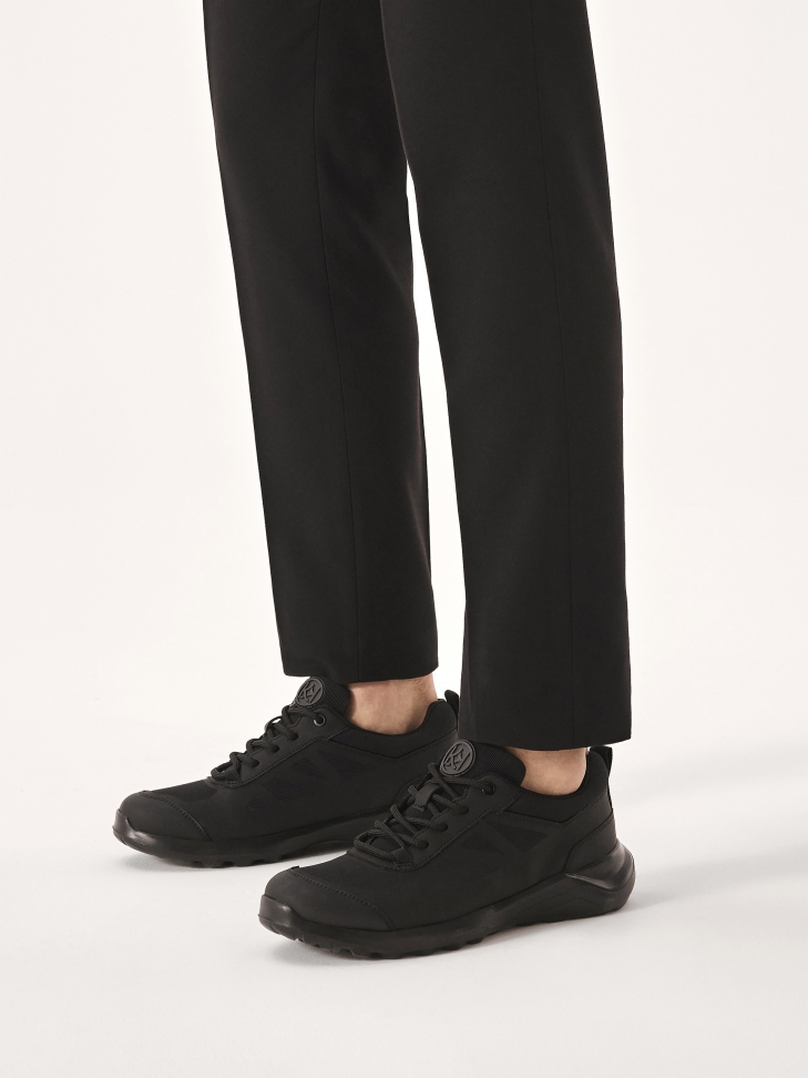 Men's black sneakers