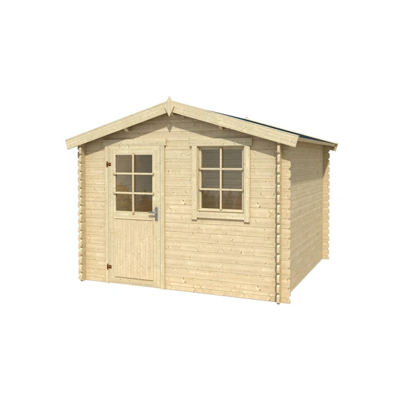 Gartenhaus »Nina«, BxHxT: 307,2 x 233,7 x 195 cm (Außenmaße inkl. Dachüberstand), Holz