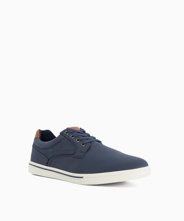 Tommus Navy - Lace-Up Low-Top Trainers