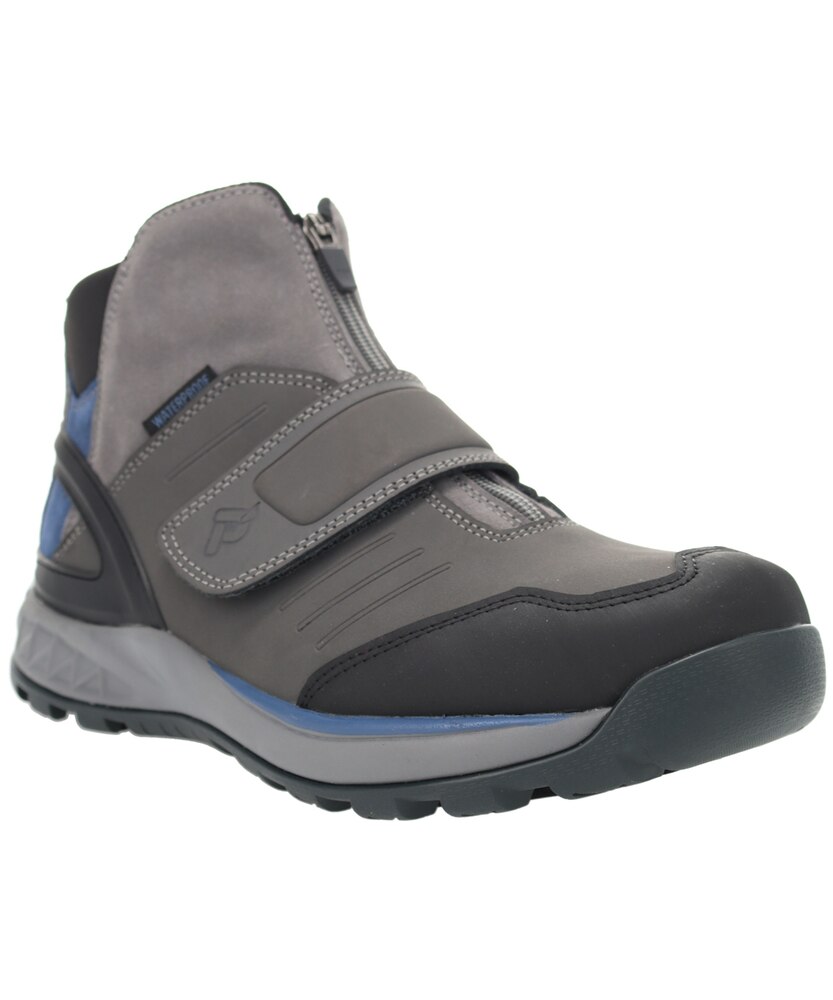Propet Footwear Men's Valais High Cut Waterproof YKK Zipper Suede & Nubuck Winter Hiker Boots 5E Width