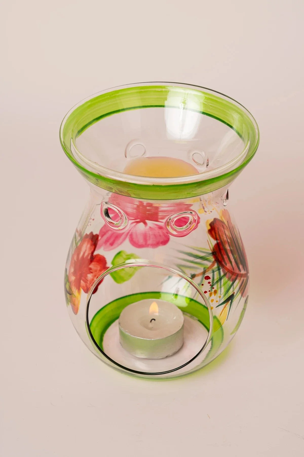 Cottage Garden Glass Oil Burner