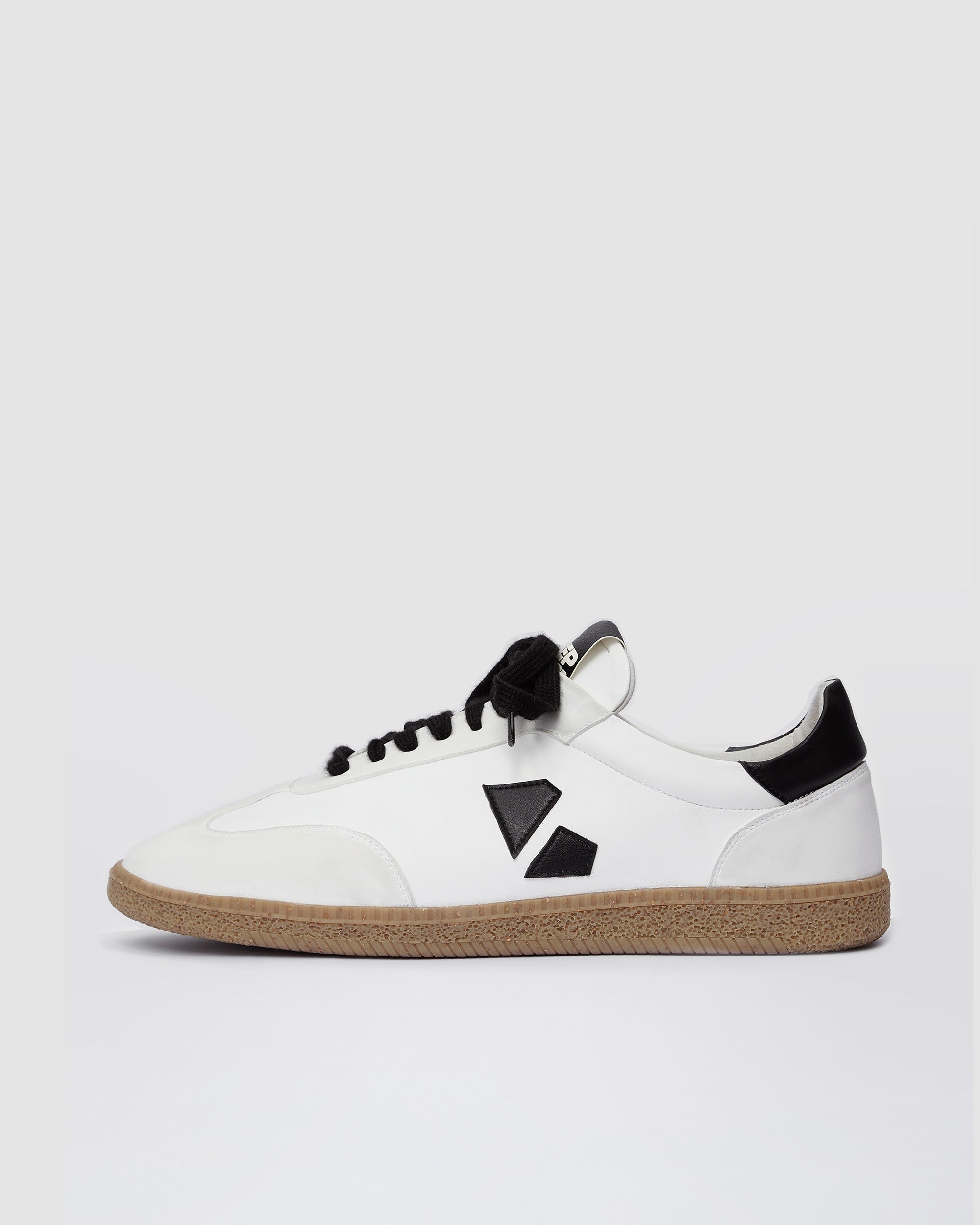 BOHEMA - Brava Sneakers Czarne, ze skóry roślinnej, męskie