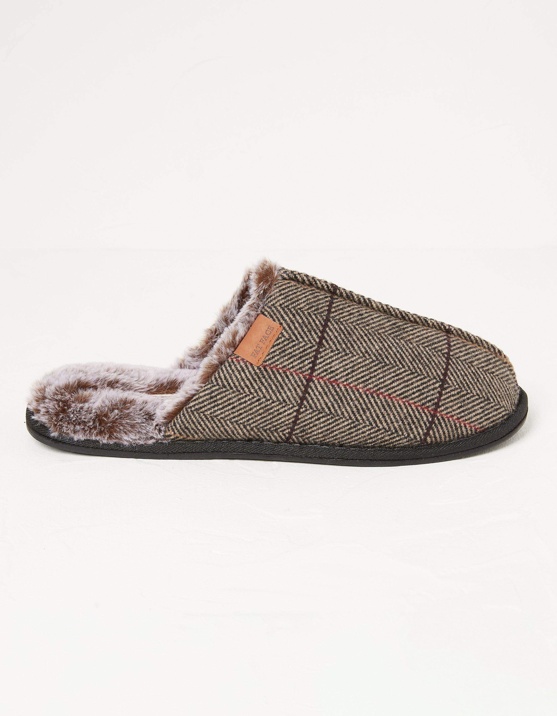 Harvey Check Mule Slipper