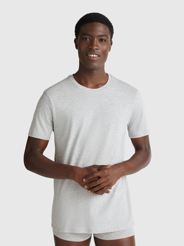 Long fiber cotton t-shirt