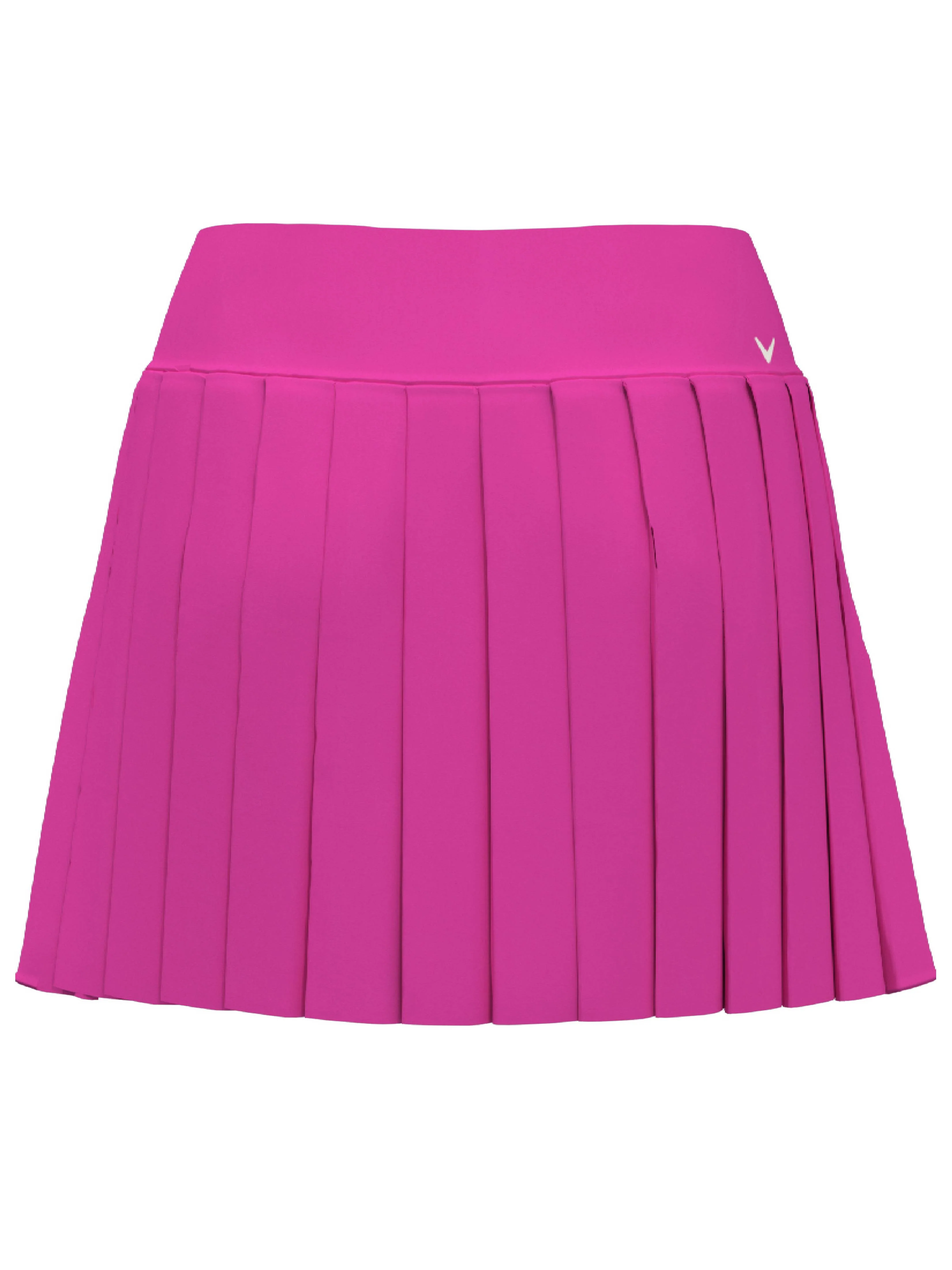 Womens High Waist Solid Skort