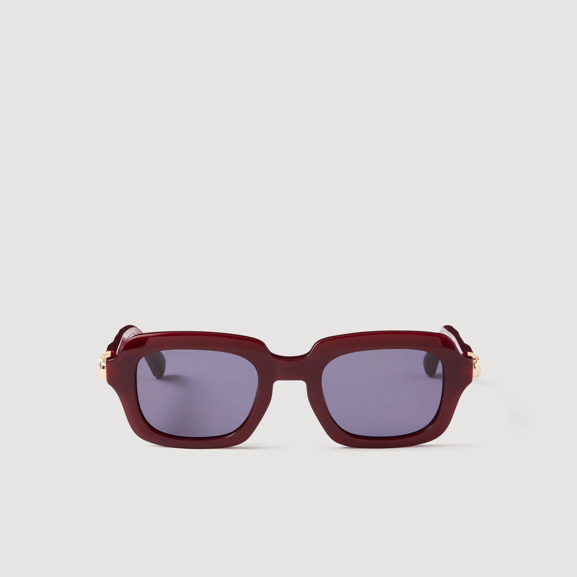 Lunettes de soleil à détails logo