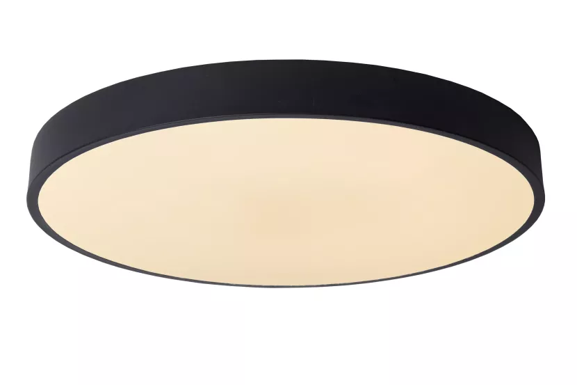 Plafon UNARokrągły czarno-biały LED 1x36W 50cm 2520lm IP20 Lucide