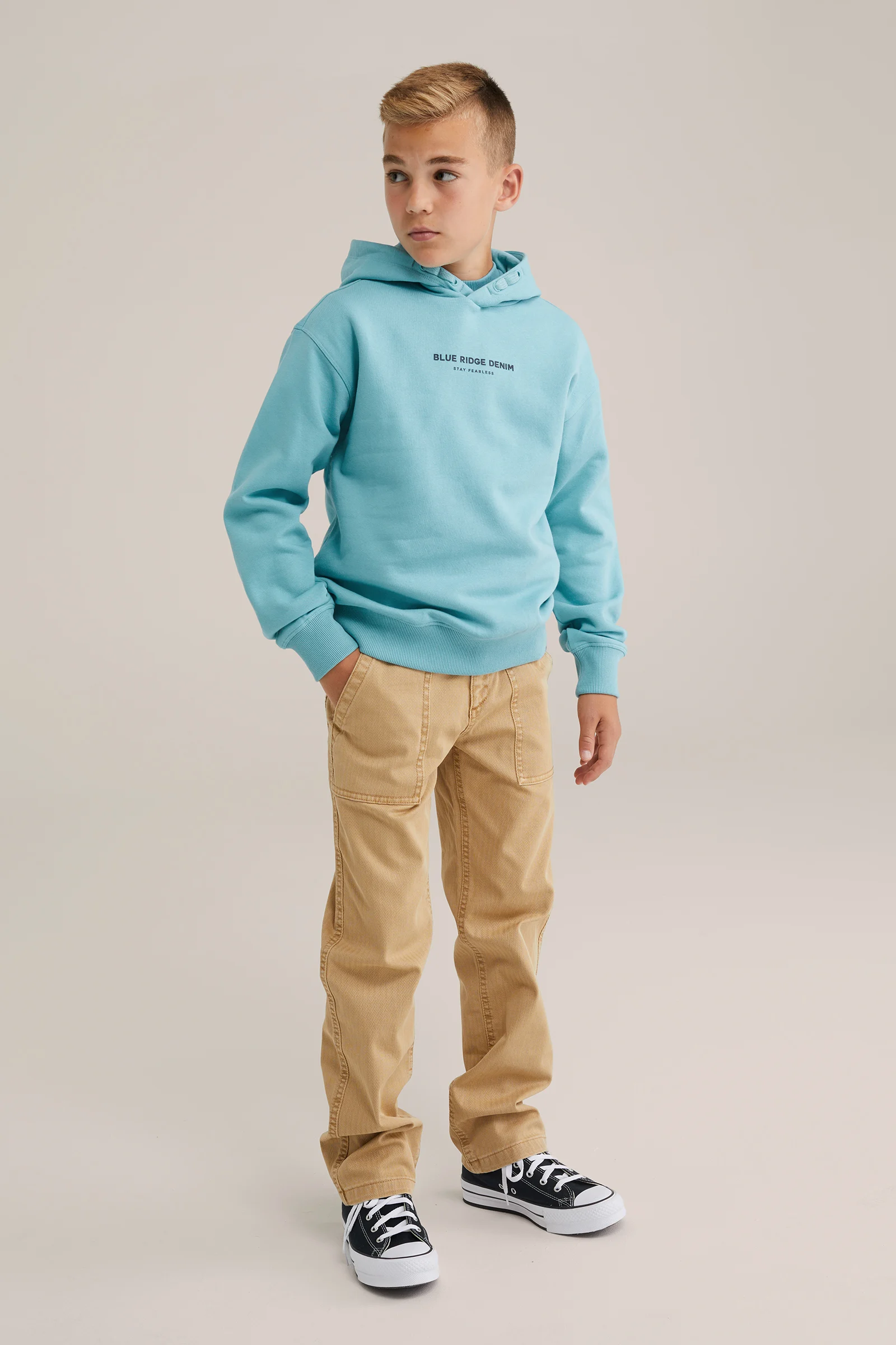 Jongens hoodie met print