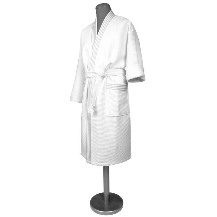 PHENIX - PHENIX - Peignoir en coton blanc S-M