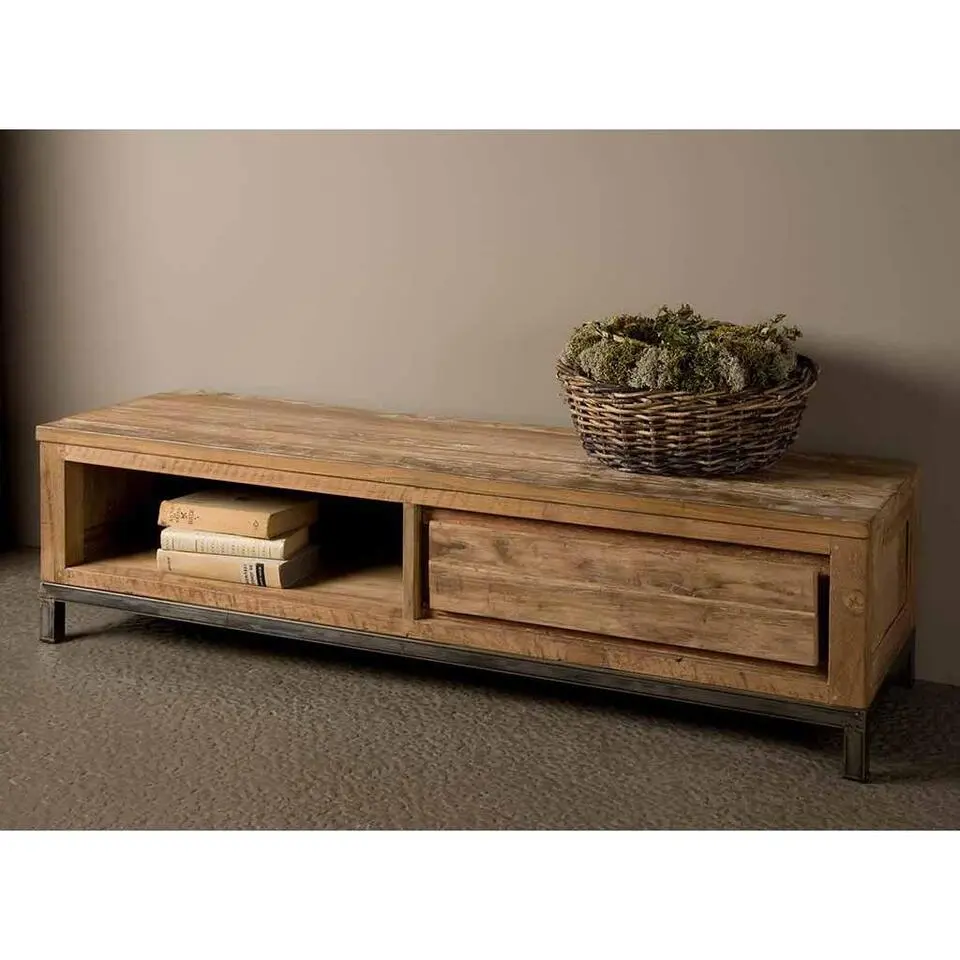 Tower Living - Venetie tv-meubel - 140 cm - bruin