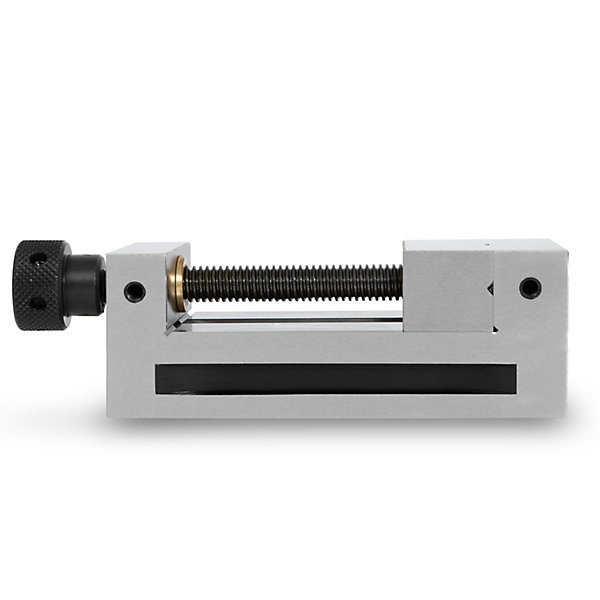 EBERTH Etau de précision avec broche, largeur des mors 100mm, force de serrage maximale 125mm, hauteur des mors 45mm