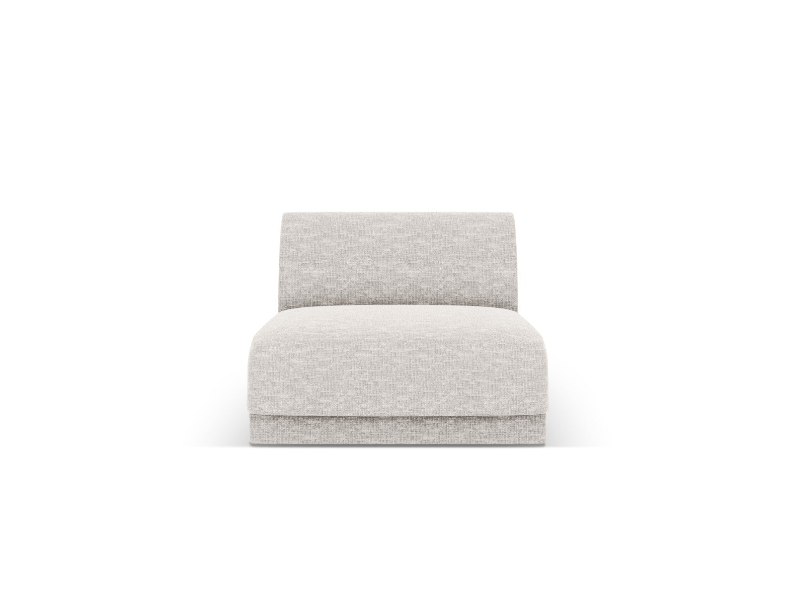 Micadoni Module Miley structurele stof geld - 90x75x70cm