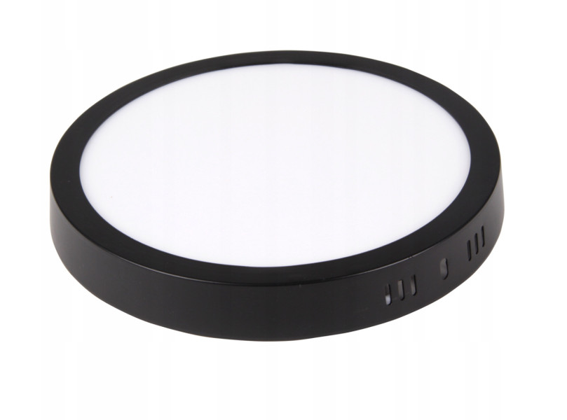 Plafon Lagosokrągły czarno-biały LED 1x18W 21cm 1440lm IP20 MasterLed