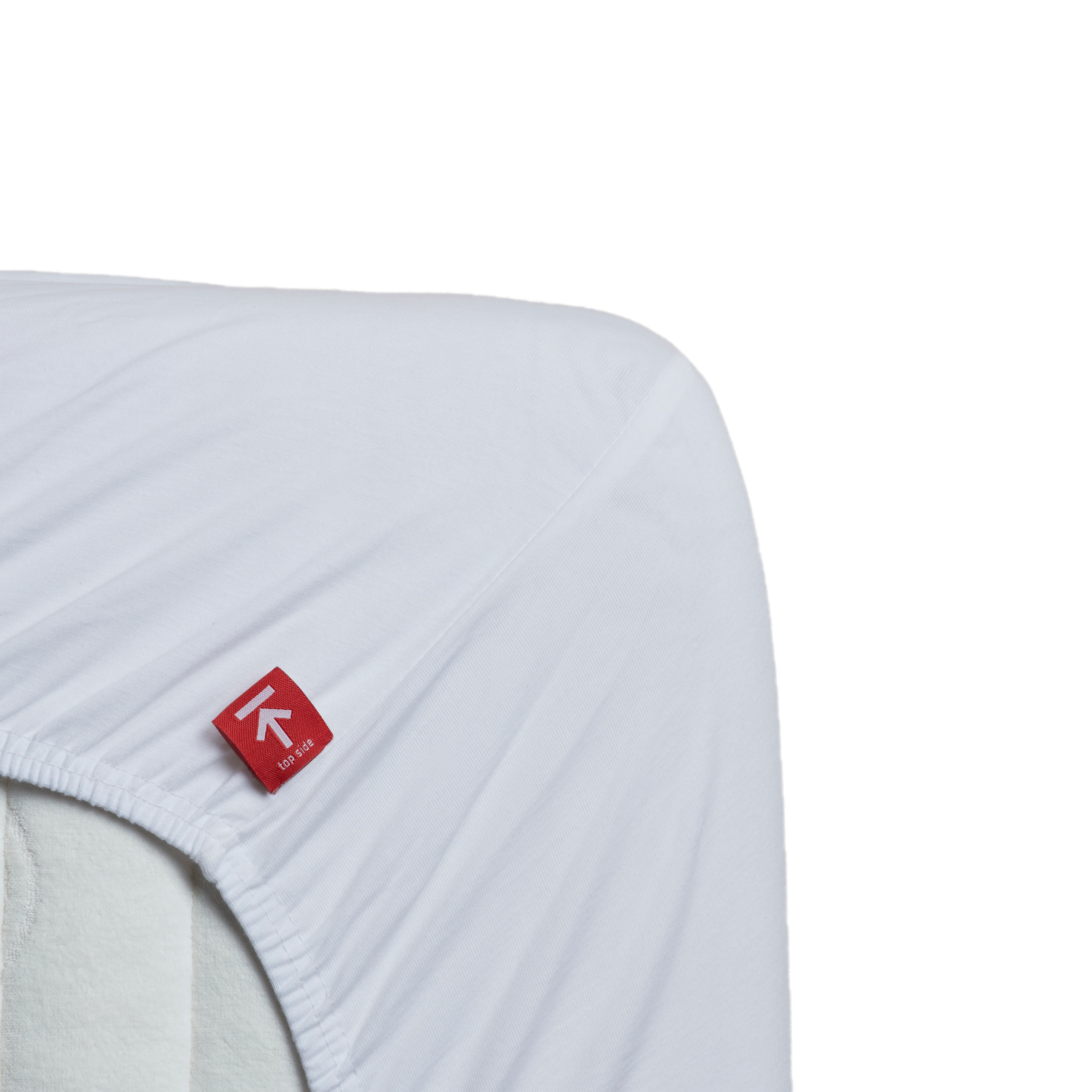 Beddinghouse - Jersey - 95% katoen - 5% lycra - Topper Hoeslaken - 140x220 cm - Wit