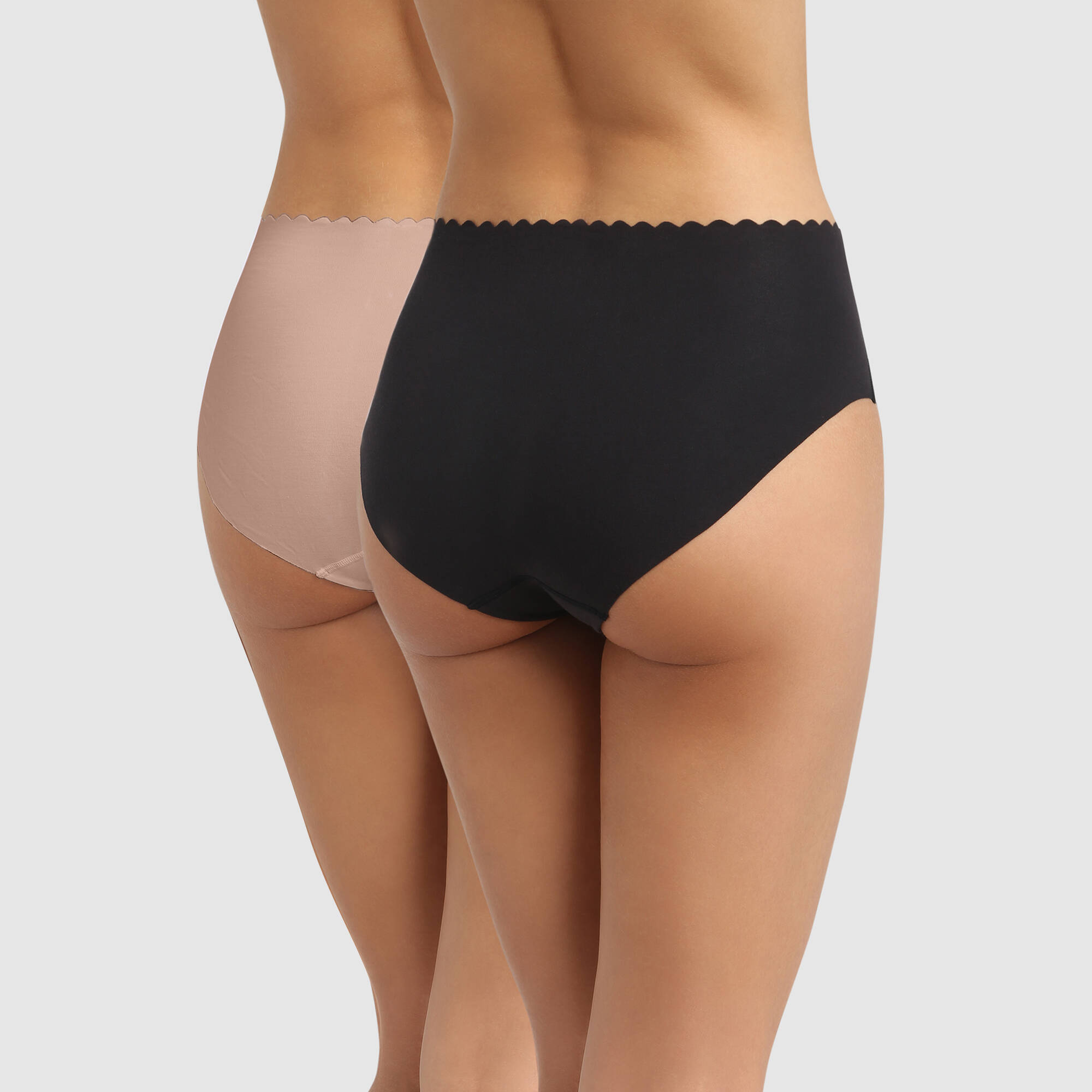 Culotte coton stretch Body Touch - Lot de 2