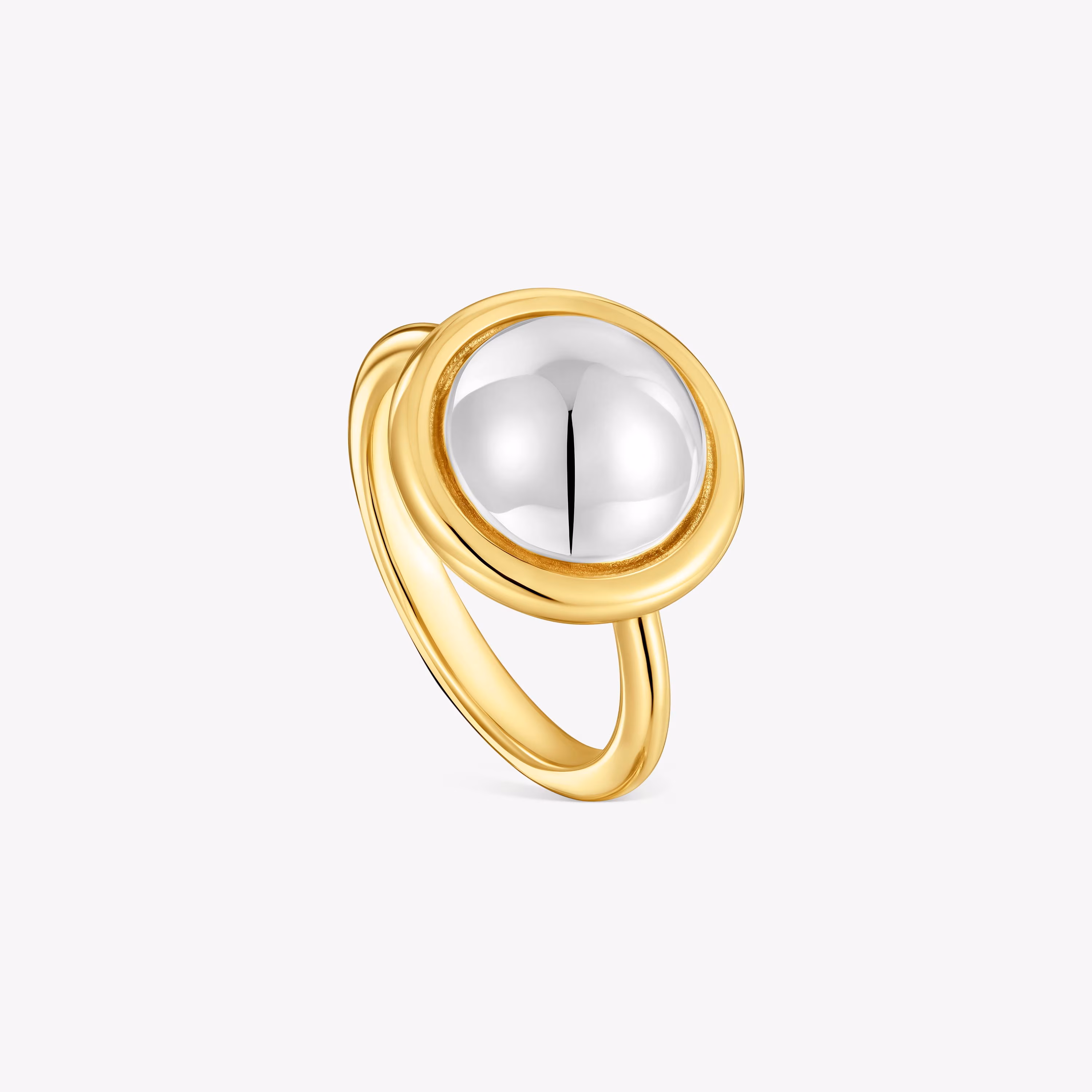 Anillo bicolor Plump