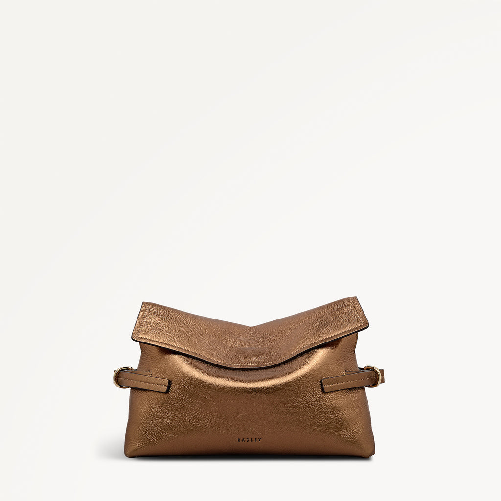 Fleet Street - Medium Flapover Clutch Bag