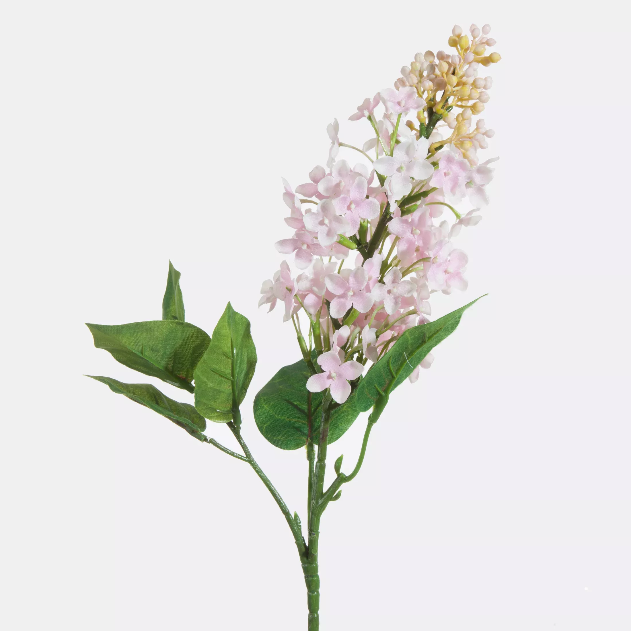 Kwiat sztuczny bez różowo, zielony 63 cm