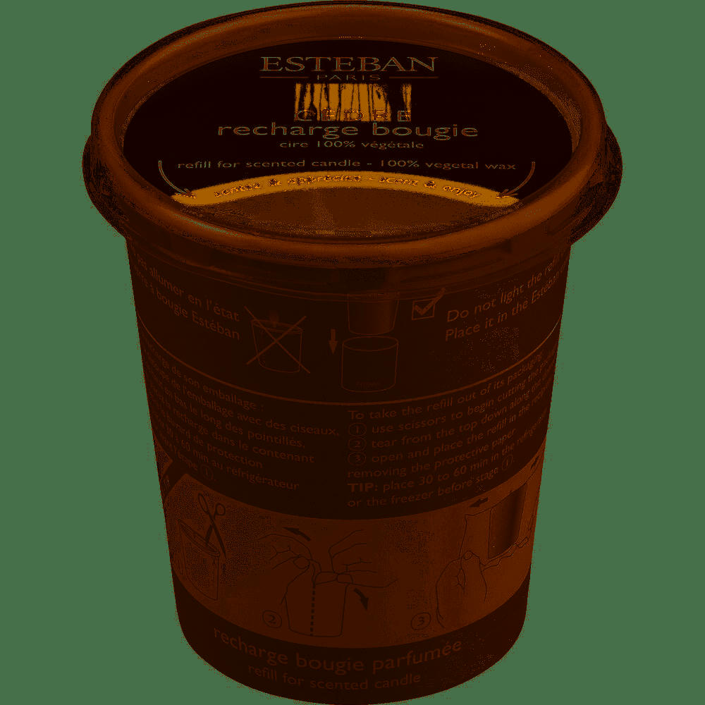 CÈDRE - Recharge pour bougie parfumée 180g