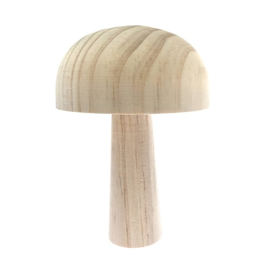 Wooden Toadstool 13cm