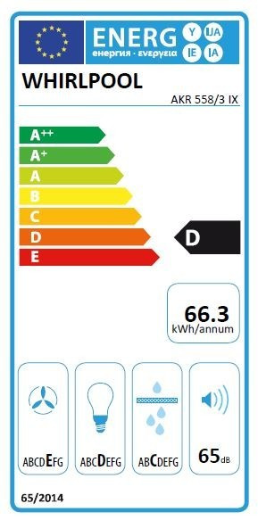 Whirlpool Okap AKR5583IX
