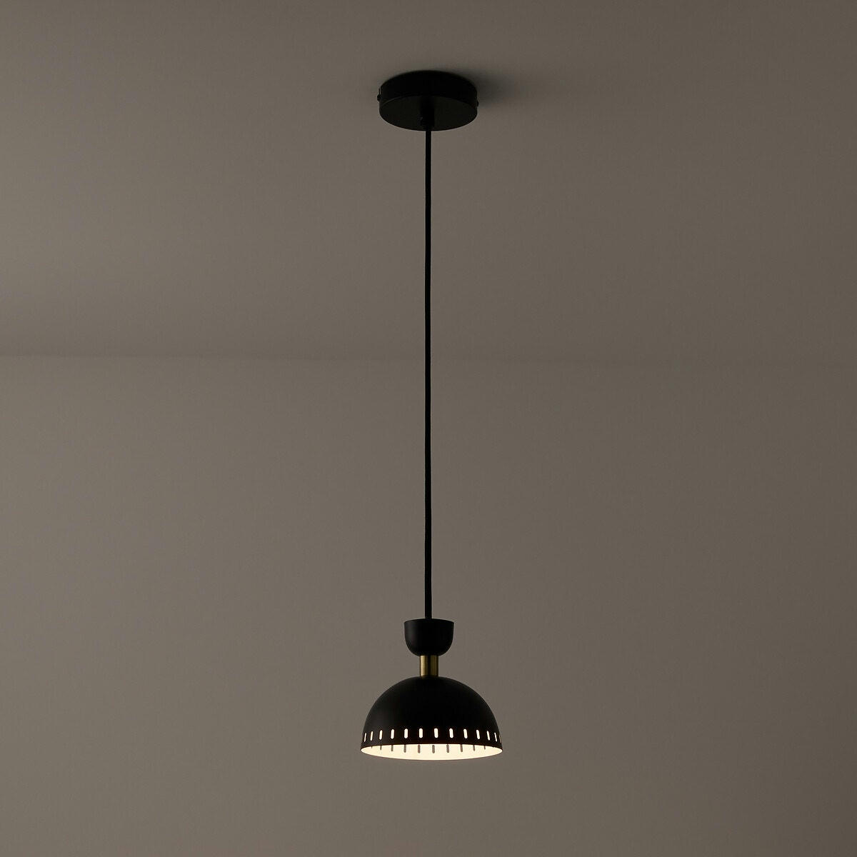 Suspension en acier Ø14 cm, Richy