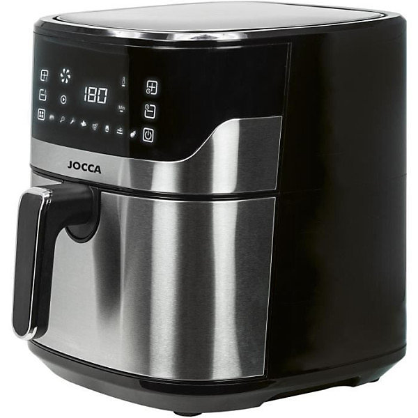 Friteuse Electriquesans huile - JOCCA - 2192 - 6,5L - 1600 W - 28 x 37 x 31,5 cm - Inox