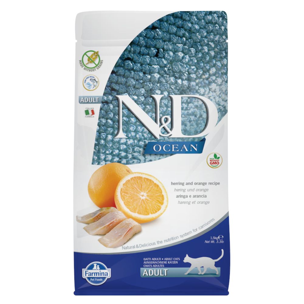 Farmina N&D Ocean grain-free Herring & Orange Adult