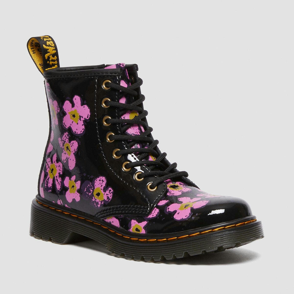 Boots en cuir vernis 1460 J