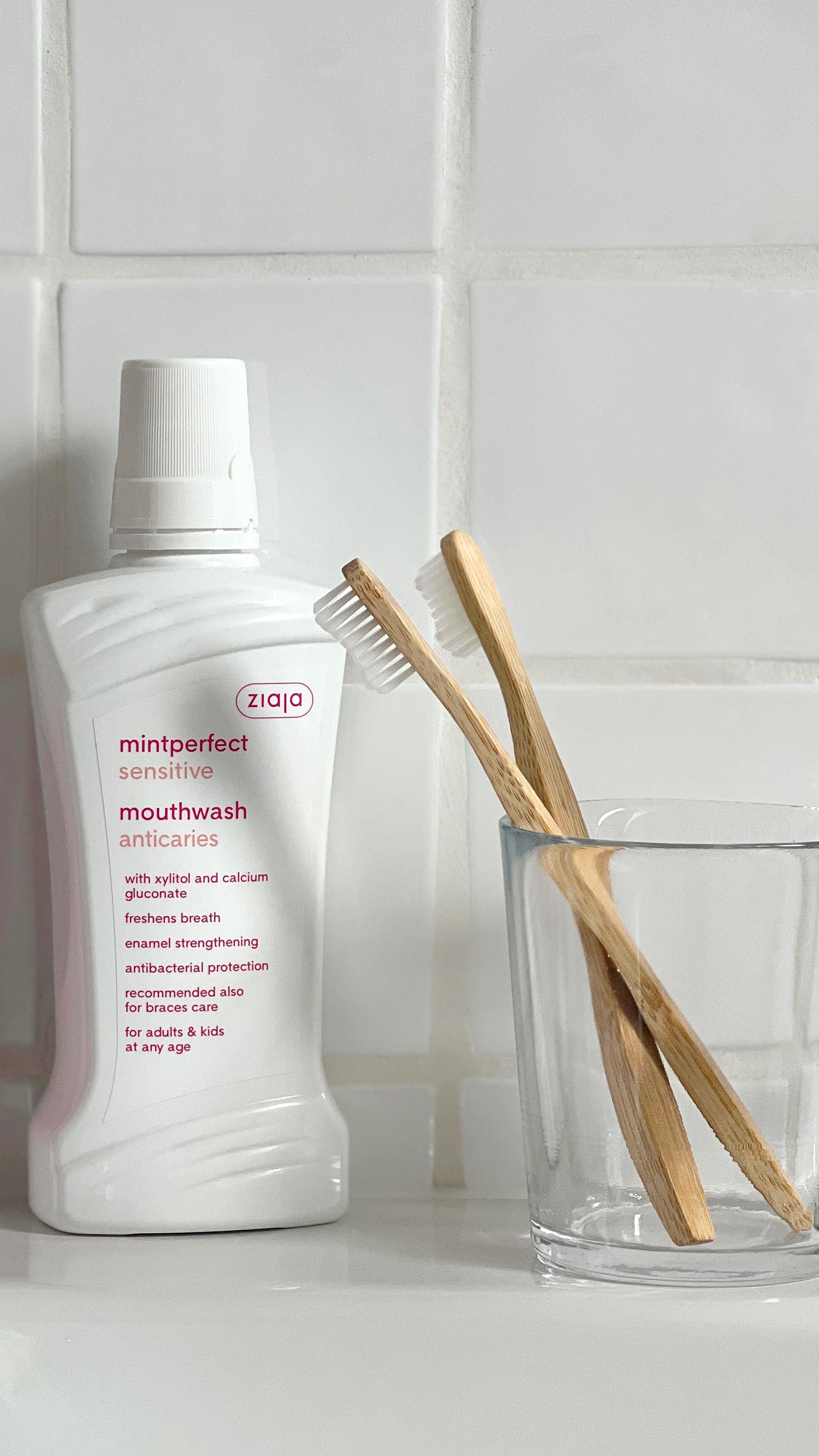 Ziaja Mintperfect Sensitive Anticaries Mouthwash 500ml