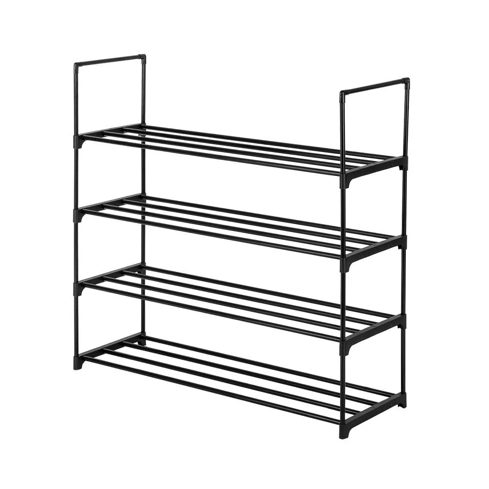 4-Tier Shoe Rack Metal Shoe Tower 20-Pair Shoe Storage Organizer